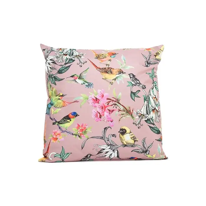Outdoor-Kissen Vogel rosa 60 cm Aktuell