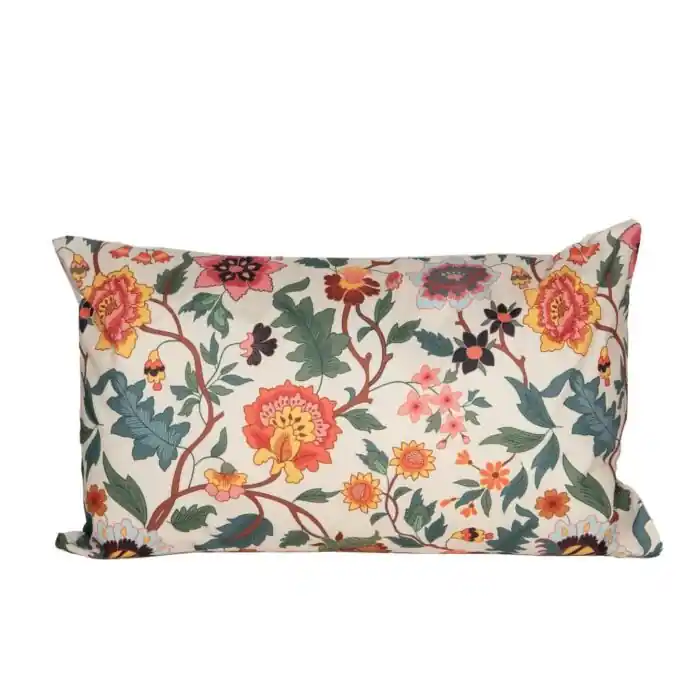 Außenkissen Vintage Blumen 50 cm Preisreduziert