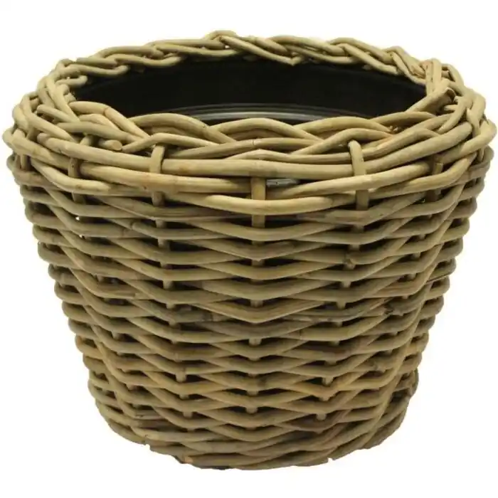 Rabatt Drypot rond grijs d57h43cm