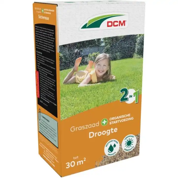 Rasensamen plus Dürre 30 m² - DCM Nur Heute