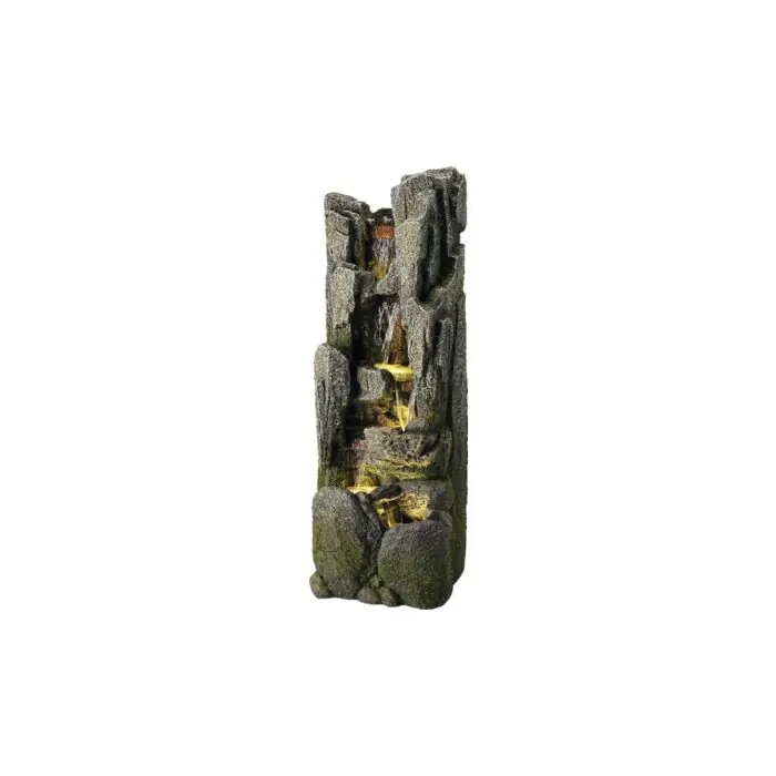 Springbrunnen natur polyresin 102 cm - Lumineo Geprüft