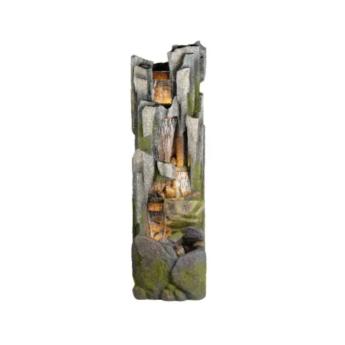 Finale Aktion Brunnen Felsen Wasserfall extra large