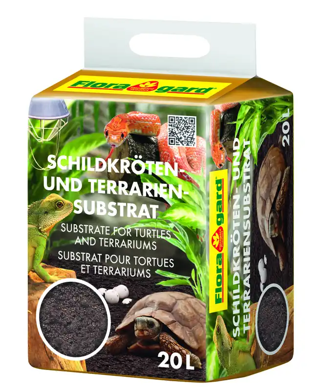 Floragard Schildkröten+Terrariensubstrat kompakt 20l - Garten Online Shop & Weber Grill Store Garantierte Lieferung