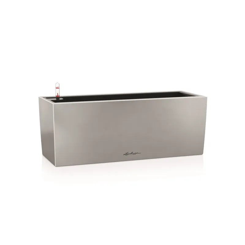 Sichere Zahlung LECHUZA BALCONERA Steel 50 Komplettset perlgrau satiniert - Garten Online Shop & Weber Grill Store
