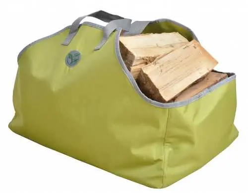 mgc24 Kaminholz-Tragetasche grün/grau - Garten Online Shop & Weber Grill Store Preisreduziert