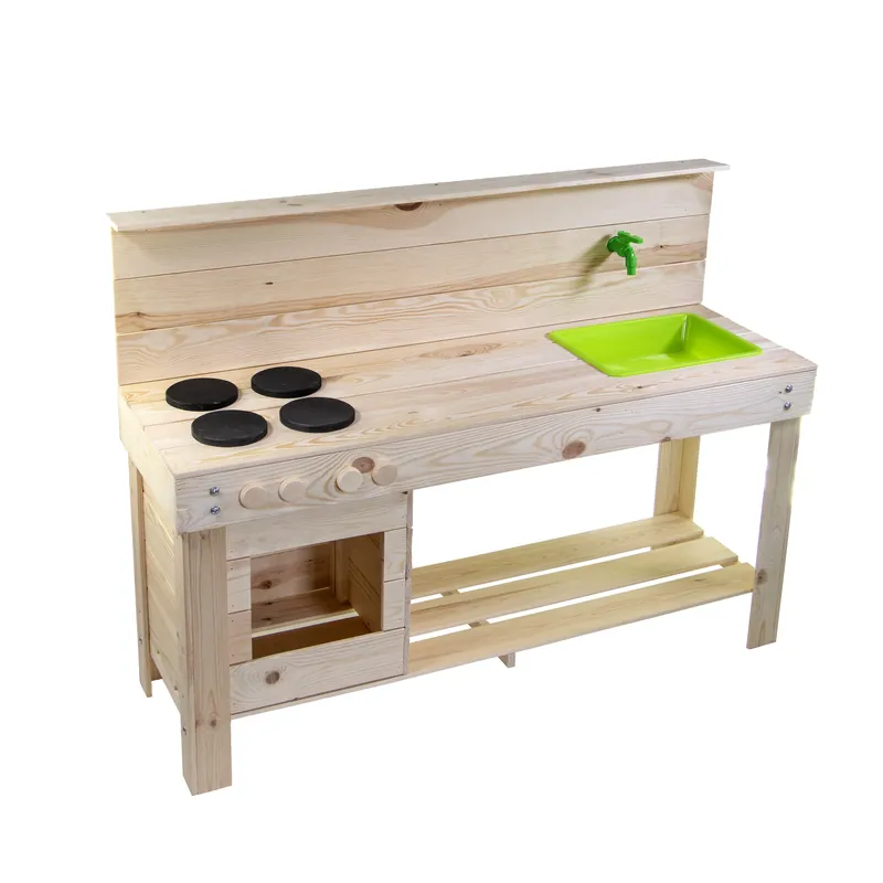Preiswert mgc24 Matschküche L, Outdoor Spielküche für Kinder aus Kiefernholz - Garten Online Shop & Weber Grill Store