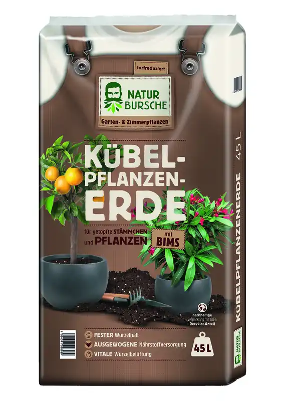 Naturbursche Kübelpflanzenerde 45l - Garten Online Shop & Weber Grill Store Direkt Vom Hersteller