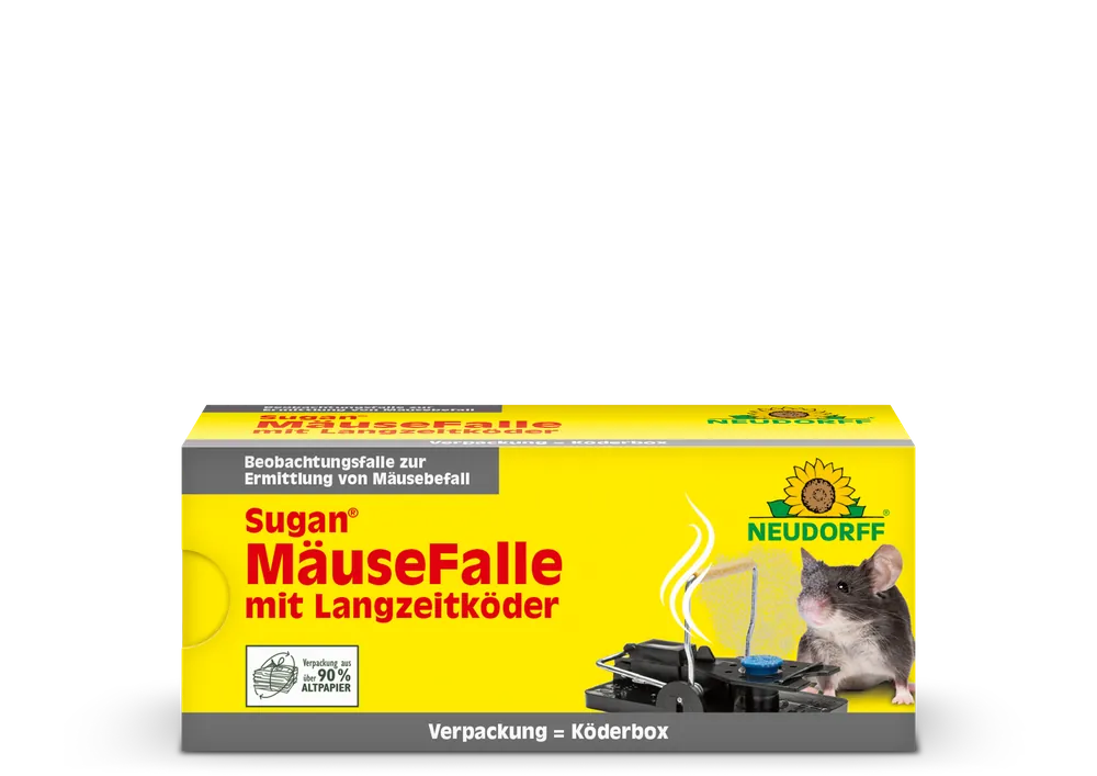 Super-Preis Neudorff Sugan MäuseFalle mit Langzeitköder - Garten Online Shop & Weber Grill Store