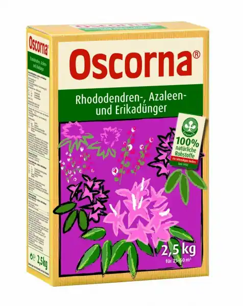 Kostenfreie Lieferung Oscorna Rhododendren-, Azaleen- und Erikadünger 2,5kg - Garten Online Shop & Weber Grill Store