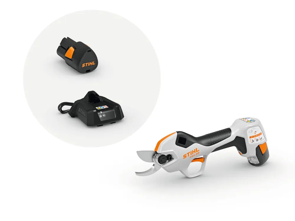 Sonderangebot STIHL Akku-Astschere ASA 20 mit Akku AS2 und Ladegerät AL1 - Garten Online Shop & Weber Grill Store