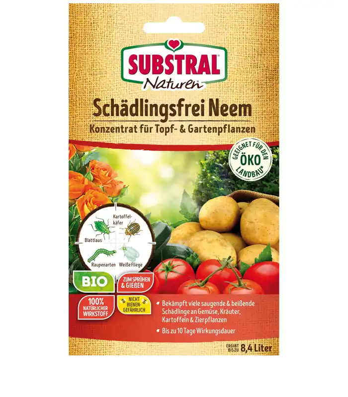 Saisonangebot Substral Naturen Bio Schädlingsfrei Neem 4x7,5ml - Garten Online Shop & Weber Grill Store
