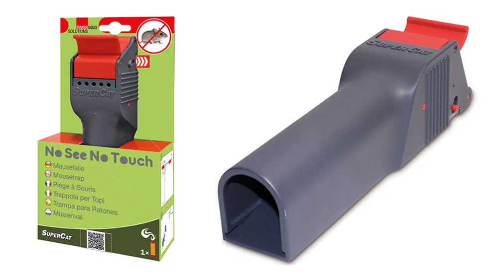 Jetzt Kaufen SWISSINNO No See No Touch Mausefalle inkl. 1x Naturköder - Garten Online Shop & Weber Grill Store