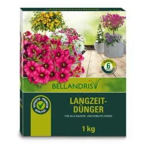 Letzte Chance Bellandris Langzeitdünger Balkon- und Beetpflanzen 1kg  - Garten Online Shop & Weber Grill Store
