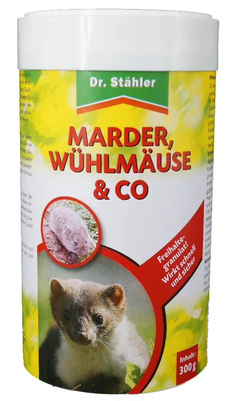 Dr. Stähler Marder, Wühlmaus & Co. Freihaltegranulat 300g - Garten Online Shop & Weber Grill Store Begrenztes Angebot