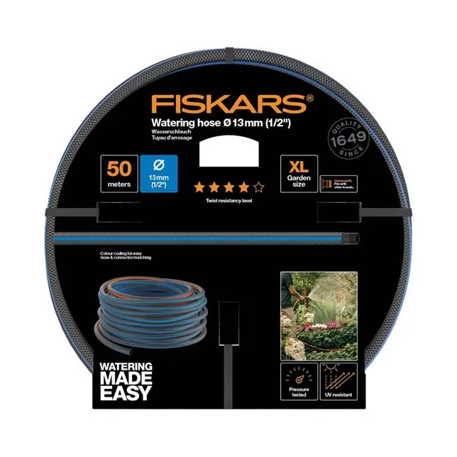 Fiskars Wasserschlauch 13mm (1/2"), 50m Q4 - Garten Online Shop & Weber Grill Store Aktuell
