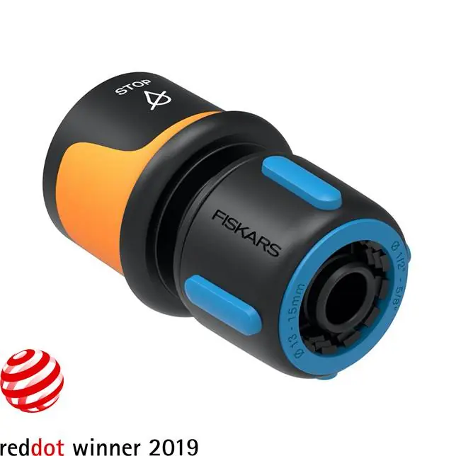 Fiskars Schlauchanschluss, Stop 13-15 mm (1/2-5/8") - Garten Online Shop & Weber Grill Store Kostenloser Versand