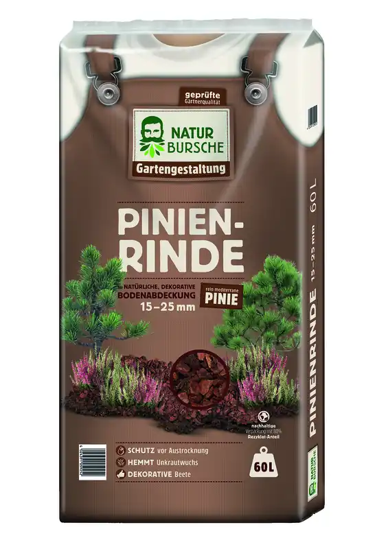 Naturbursche Pinienrinde 15-25mm 60l - Garten Online Shop & Weber Grill Store Neuheit