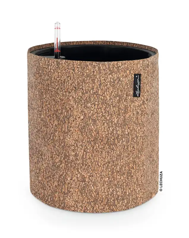 Kostenfreie Lieferung LECHUZA TRENDCOVER 32 Cork Komplettset dark natural - Garten Online Shop & Weber Grill Store