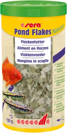 Heißes Angebot sera Pond Flakes Nature 1000ml (150 g) - Garten Online Shop & Weber Grill Store