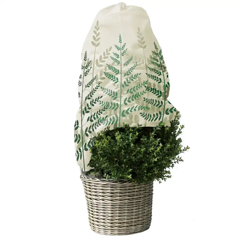 Neu Im Sortiment Videx Winterschutz Thermomantel FARN 150x70cm grün/beige - Garten Online Shop & Weber Grill Store