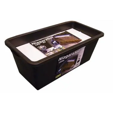 Set Wasserfall Niagara 60 LED, Pumpe 3900 l/h, 65 l Becken Finale Aktion