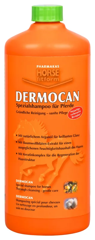 DERMOCAN-Pferdeshampoo 1 L Neu Im Sortiment