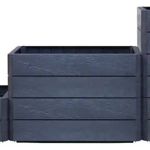 Bestpreis ERGO VARIO 2 Hochbeet Stone, inkl. FLORA