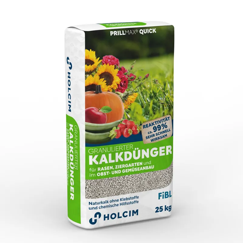 HOLCIM KALKDÜNGER GRANULIERT PRILLMAX QUICK (25 KG SACK) Schnäppchen