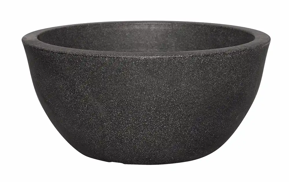 Schale Rimini 40 cm anthrazit Echt