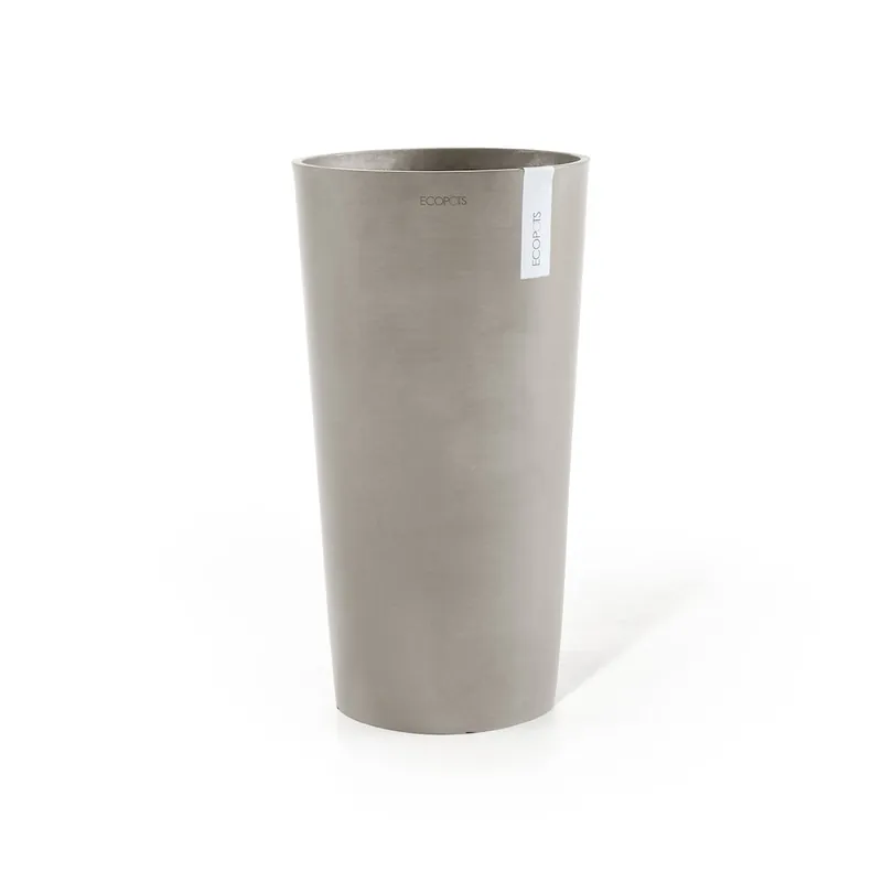 Solange Der Vorrat Reicht Ecopots Amsterdam High taupe Ø41 x H76 cm/73,5 l