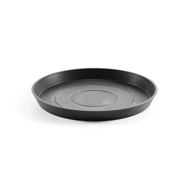 Abverkauf Ecopots Untersetzer Rund d-grau Ø44,5 xH3,5 cm/4,5 l