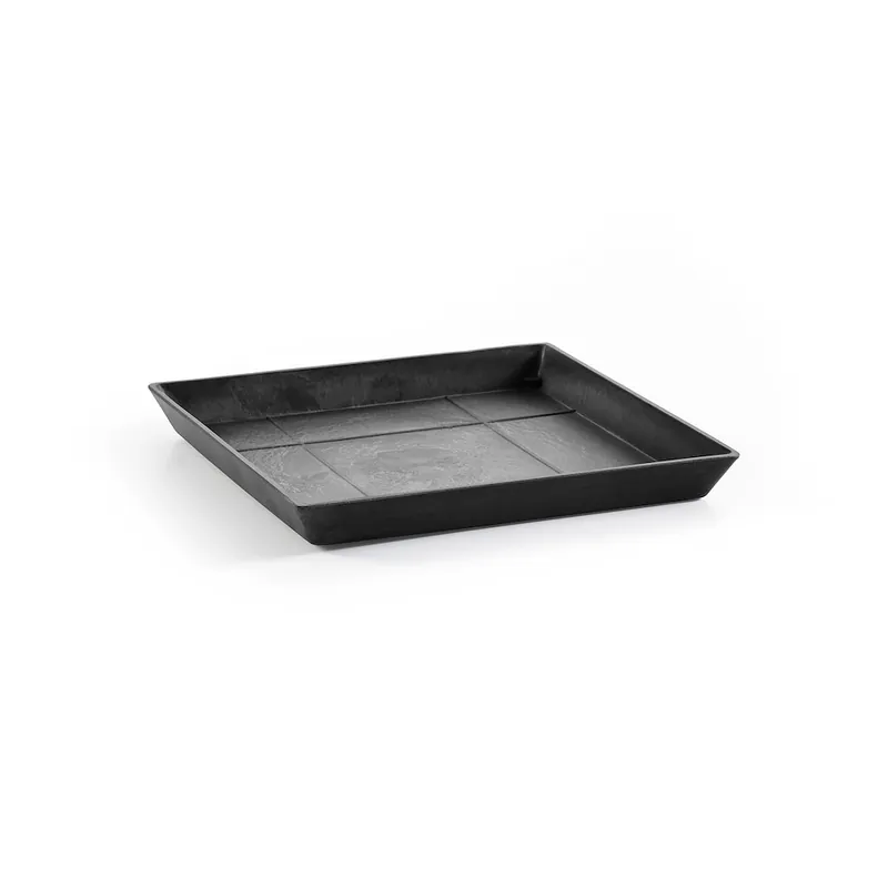 Top-Angebot Ecopots Untersetzer Quadr. dkgrau 35x35xH3,5cm/3,2 l