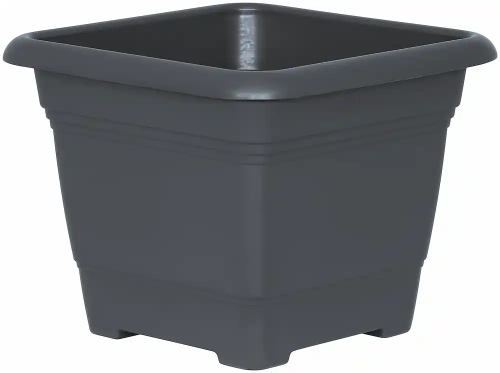 Markenware Planter Nora 28 cm anthrazit