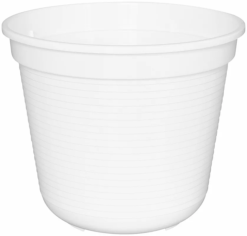 Super-Preis Blumentopf Standard 26 cm weiß