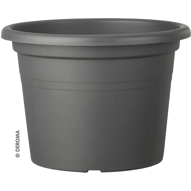 Expressversand Zylindertopf Day R anthrazit L x 50 B x 50 H x 34,9