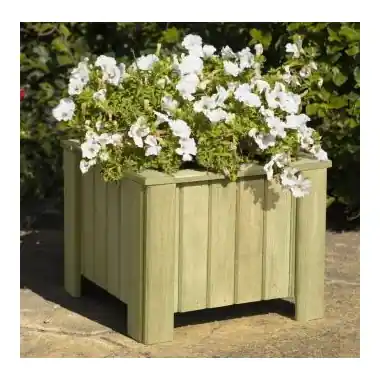 Top-Seller Pflanzkasten Dora mit Pflanzenfolie, 40x40xH30cm