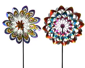 Knallerangebot Windmuehle Ei L22-W61-H183cm,Bunt