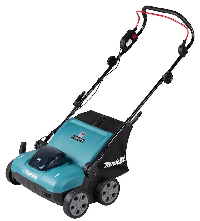 Garantierte Lieferung Makita Akku-Vertikutierer »»DUV320Z« 18V, 32 cm, 30 l, ohne Akku und Ladegerät« mit einer Arbeitsbreite von 32 cm und vier verschiedenen Arbeitstiefen