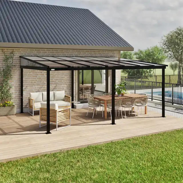 Sojag Anbaupavillon »St. Barthelemy 12x16« BxTxH: 483x363x240 cm Neu