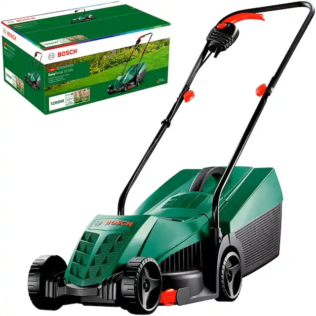 Bosch Home & Garden Elektrorasenmäher »»EasyRotak 32-205«« Grasfangvolumen 31l Kostenloser Rückversand