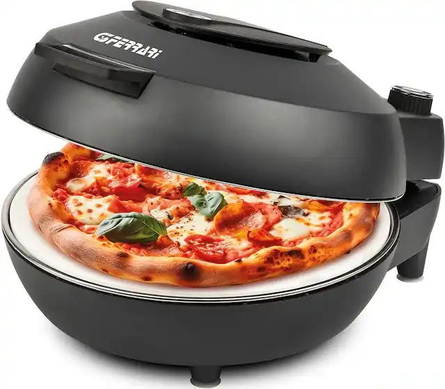Begrenztes Angebot G3Ferrari Pizzaofen »G10199 Pummarola bis 420 °C, mit Backthermostat« Pizzawendestein, schaltbare Ober- und Unterhitze im edlen Design