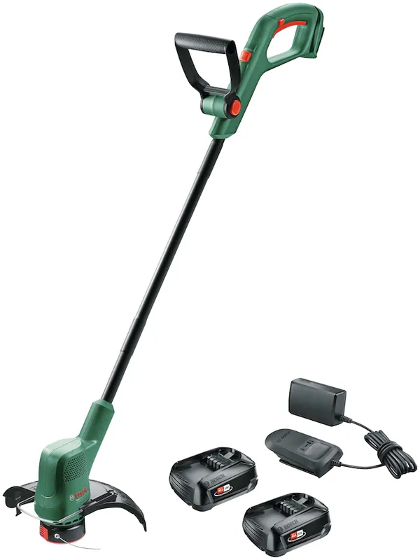 Zertifiziert Bosch Home & Garden Akku-Rasentrimmer »EasyGrassCut 18V 26« mit 2 Akkus 18V/2,0 Ah und Ladegerät