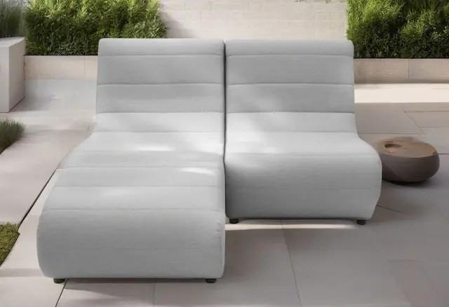 DOMO collection Ecksofa »Soleil, pflegeleichter und wetterfester Bezug L-Form« Outdoor, besonderes Design und Formgebung, individuell erweiterbar Wochenendangebot