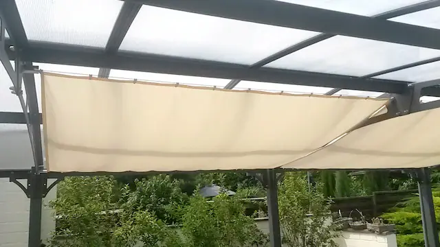 Kostenfreie Lieferung Floracord Seilspannsonnensegel »Innenbeschattung« BxT: 420x140 cm, 1 Bahn