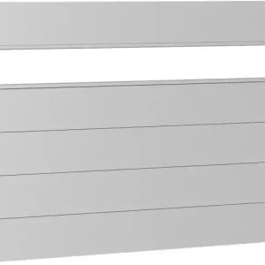 Biohort Sichtschutzelement 5 Metall-Paneele, 1 Acrylglas-Paneel und 2 Schienen, LxH: 194x137 cm Rabatt