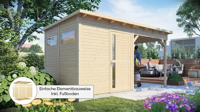 BERTILO Gartenhaus »Pentus 2« Kracherpreis