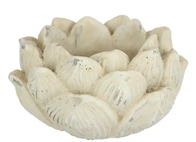 Zertifiziert I.GE.A. Pflanzkübel »Antikes Pflanzgefäß Lotus-Blume« Blumentopf Kübel Blumenkübel Pflanzgefäß Blumenständer zum Bepflanze