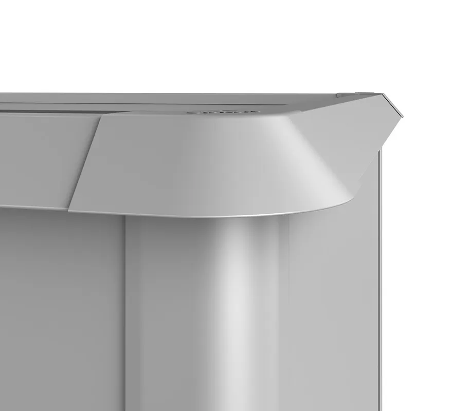 Nur Heute Schneckenschutz für HochBeet 1x1 silber-metallic