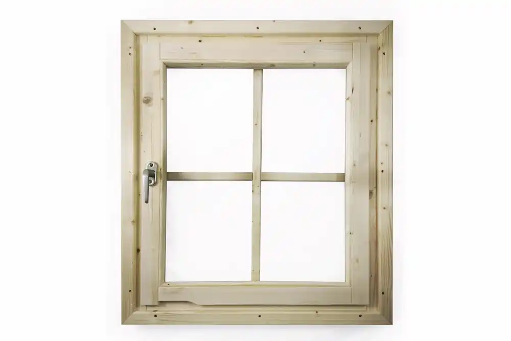 GH Fenster feststehend 69x80cm 28mm inkl. Umrüstleisten,natur Kostenloser Rückversand