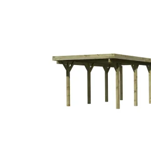 Carport Einzl. Classic 2 A KDI 318x668x234 Preisreduziert